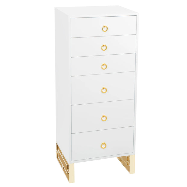 SlayStation Skylar 6-Drawers Vanity Storage Unit