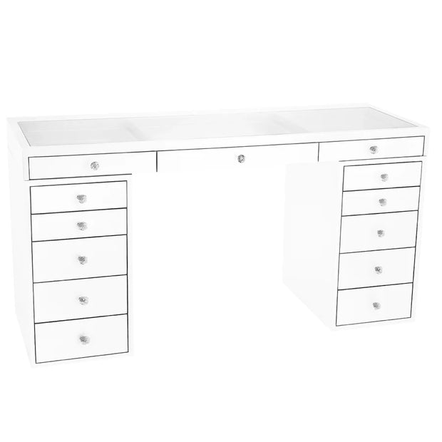 SlayStation Pro Premium Vanity Table with Drawers