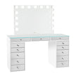 SlayStation Pro 2.0 Mirrored Tabletop + Vanity Mirror + 5 Drawer Units Bundle