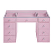 SlayStation Kids' Pink Vanity Table w/ LED Light