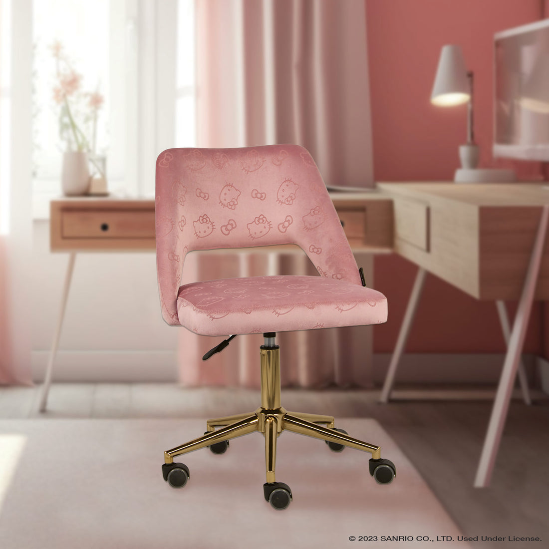 Hello Kitty Vanity Swivel Chair
