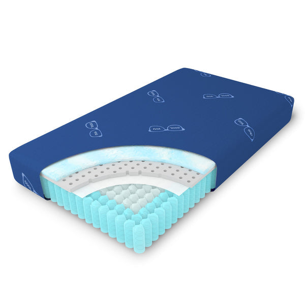 Youth Hybrid Mattress in Blue