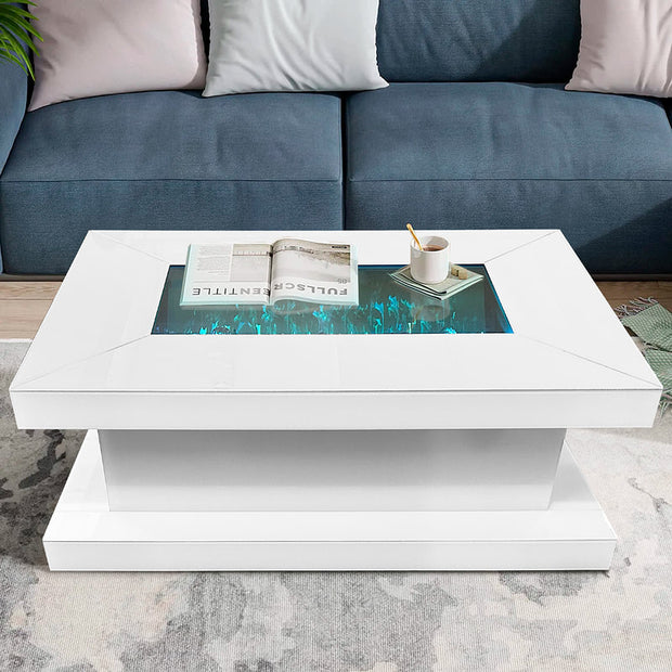 A72-CT White Coffee table
