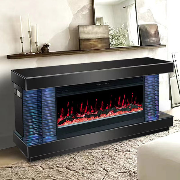 A89 TV STAND W/FIREPLACE