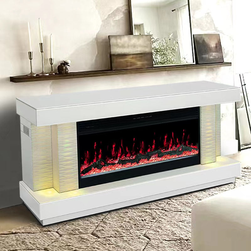 A91 TV STAND W/FIREPLACE