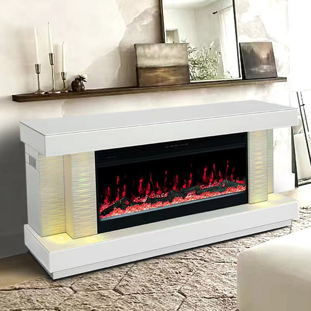 A91 TV STAND W/FIREPLACE