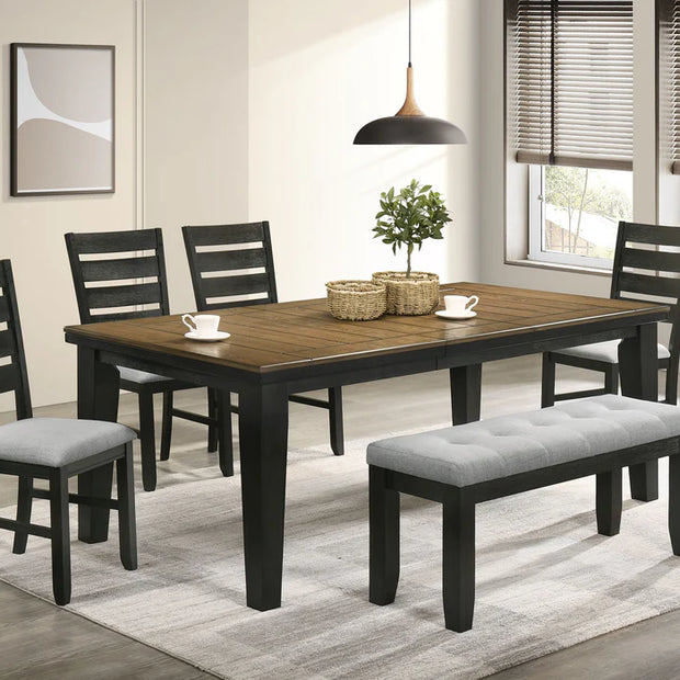 2152WC BARDSTOWN WHEAT CHARCOAL DINING SET