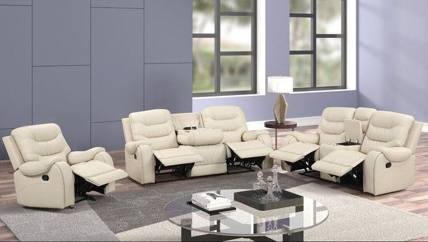 Ashley2005 Conjunto reclinable Biege de gran tamaño
