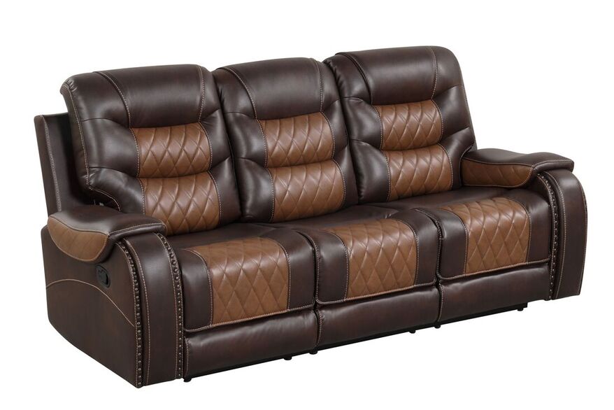 Ashley1001 Juego reclinable marrón extragrande
