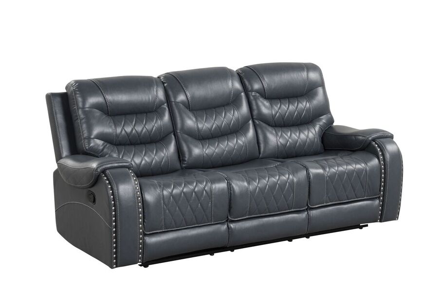 Ashley2004 Juego reclinable gris extragrande