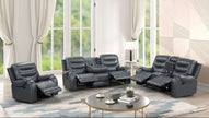 Ashley2004 Juego reclinable gris extragrande