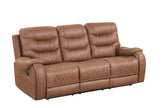 Ashley3001 Juego reclinable naranja de gran tamaño