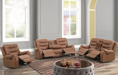Ashley3001 Juego reclinable naranja de gran tamaño
