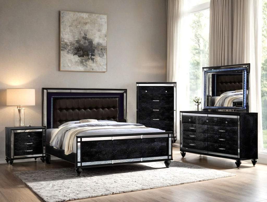 Blanca2 Bedroom Set – Divine Decor Furniture