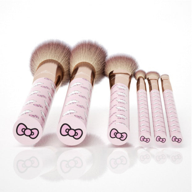 Hello Kitty Pink "Supercute Signature" 6-PC BRUSH SET