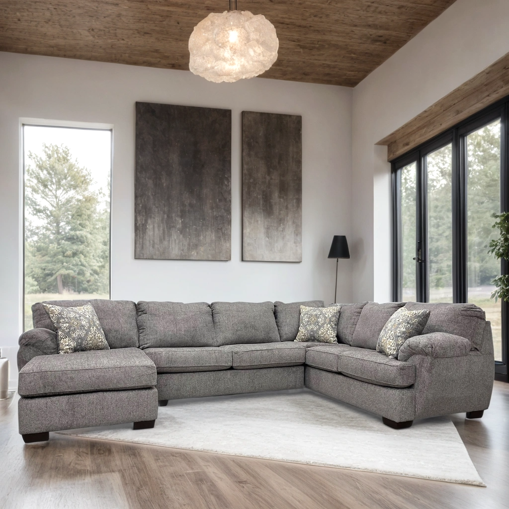 BRENTWOOD GREY SECTIONAL