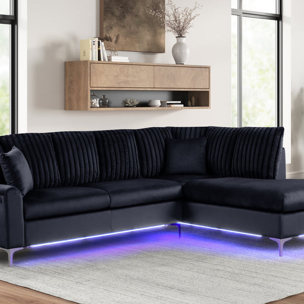Candy Reversible Sectional LED