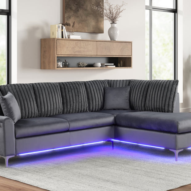 Candy Reversible Sectional LED