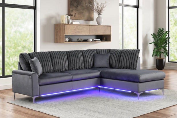 Candy Reversible Sectional LED