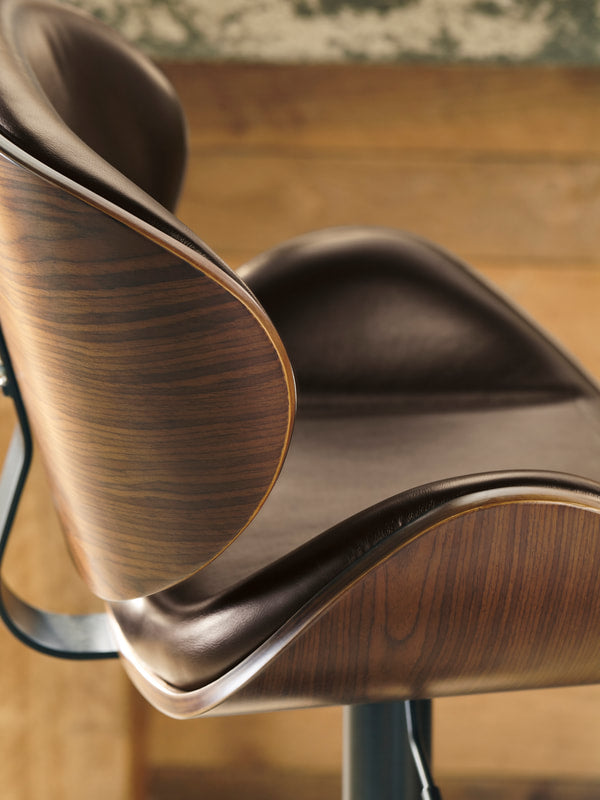 Ashley D120-530 Bellatier Brown Barstool Set