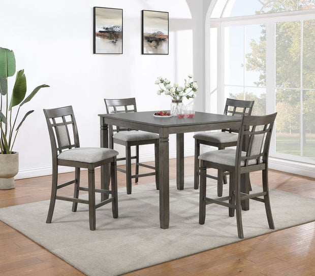 D2010 Grey Counter Height Set