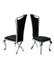 D6062 Black Dining Table Set