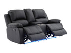 Daytona Black Reclining Set