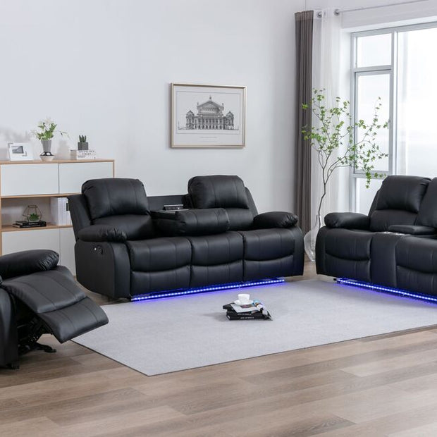 Conjunto reclinable Daytona negro