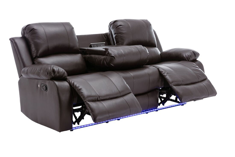 Daytona Brown Reclining Set