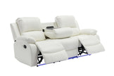 Daytona White Reclining Set