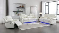 Daytona White Reclining Set