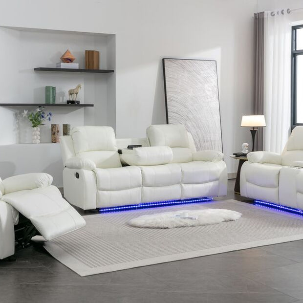 Conjunto reclinable Daytona blanco
