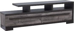 B8160-9 REMINGTON GRAY/EBONY TV STAND
