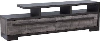 B8160-9 REMINGTON GRAY/EBONY TV STAND