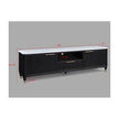 B1400-9 KARA BLACK TV STAND