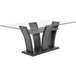 1216-6P CAMELIA GREY DINING SET