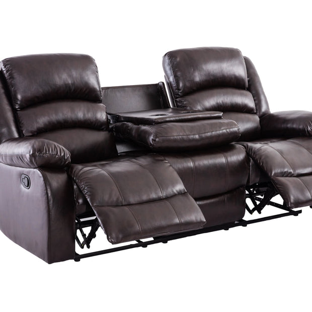 Dynamo2 Espresso Reclining Set