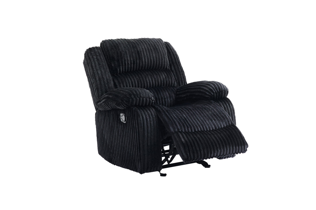 Dynamo2 ONYX Black Reclining Set