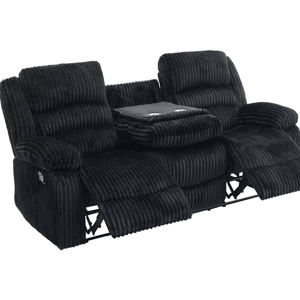 Dynamo2 ONYX Black Reclining Set