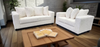 S300 Beige Gia Sofa & Loveseat Set