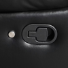 S2021 Lucky Charm Black Recliner Sectional
