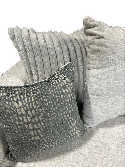 600 Stone Grey Sofa & Loveseat