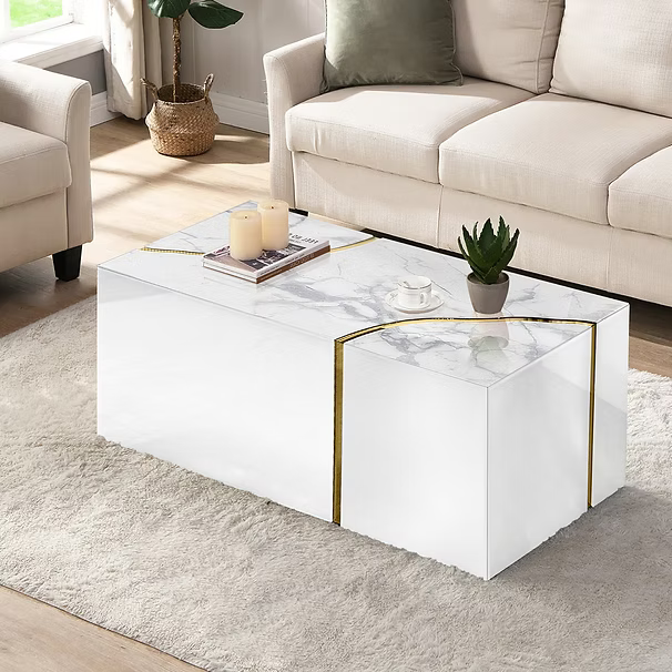 A-CT04 Stone Coffee Table
