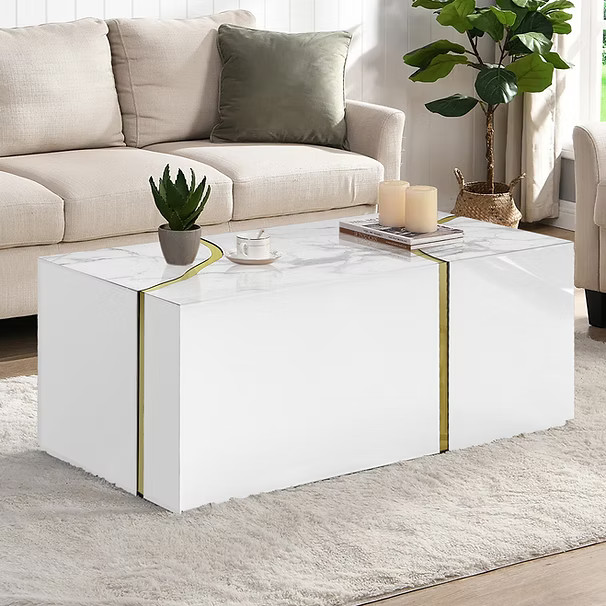 A-CT04 Stone Coffee Table