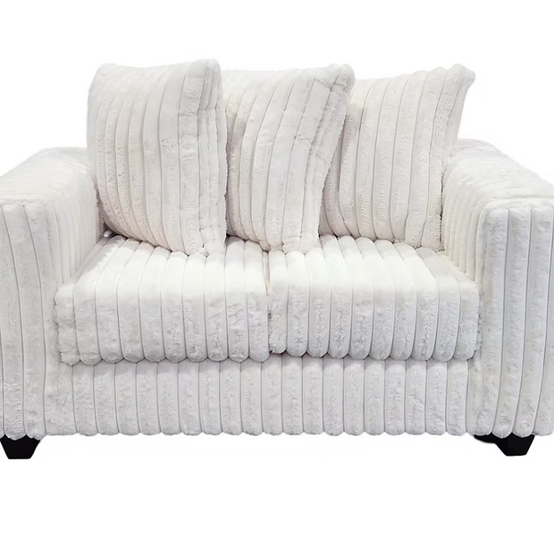 S300 Beige Gia Sofa & Loveseat Set