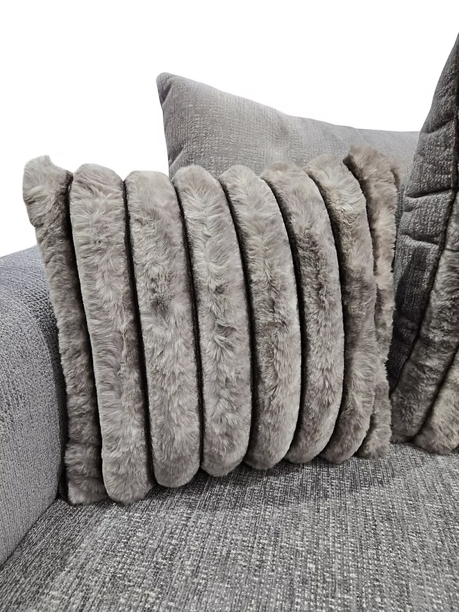 S325 Smoke Kora Sofa & Loveseat Set