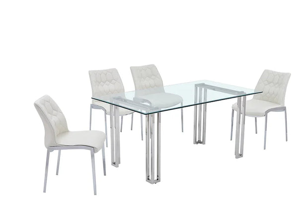 Molly White Dining Set