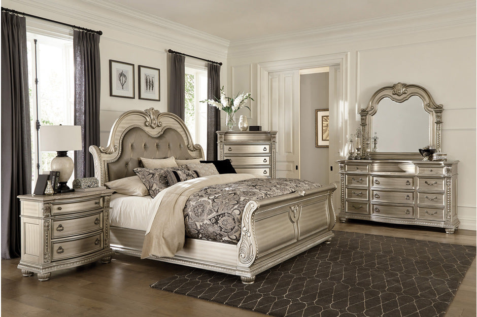 1757SV Cavalier Grey Bedroom Set