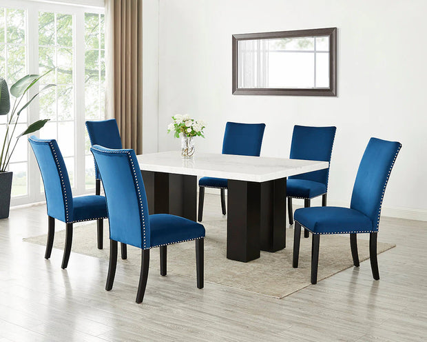 Finland Real Marble Dining Set
