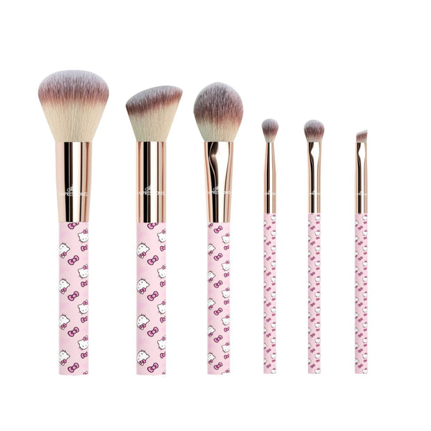 Hello Kitty Pink "Supercute Signature" 6-PC BRUSH SET